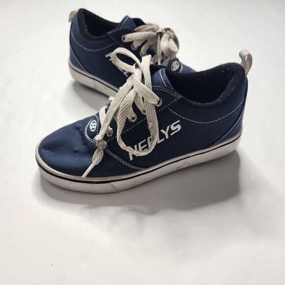 Heelys GR8 Pro 20 HE100758M Boys Navy Blue Lace Up Skateboarding Shoes Size US 3 - Picture 1 of 8